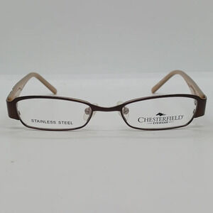 NWT KIDS CHESTERFIELD EYEGLASS FRAMES 454 BROWN